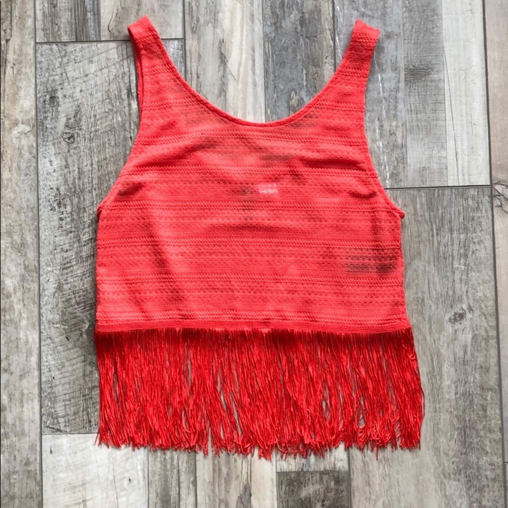 H&M Divided fringe top